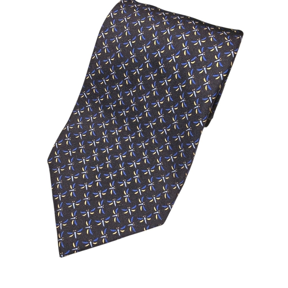 DANIEL CREMIEUX Hand Made in Italy Tie Blue‎ 100% Silk Limited Edition #7/234